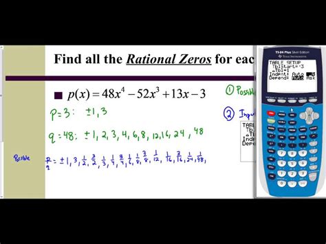 Find The Zeros Calculator Slide Reverse