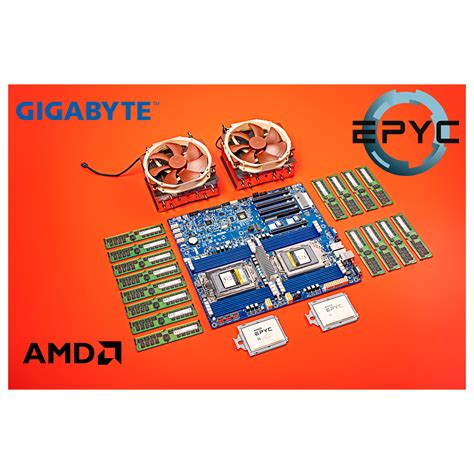 Gigabyte Mz72 Hb2 Rev30 Met 2 × Amd Epyc 7773x In De Test Ct