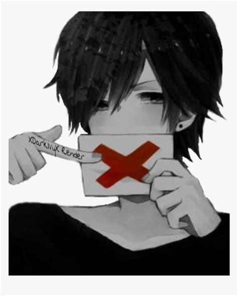 Depressed Sad Anime Girl Hd Png Download Transparent