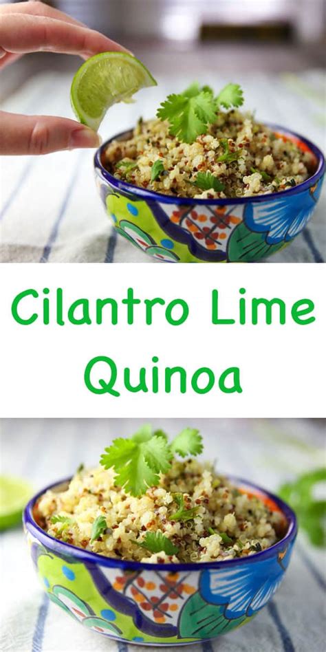 Cilantro Lime Quinoa Tastefulventure