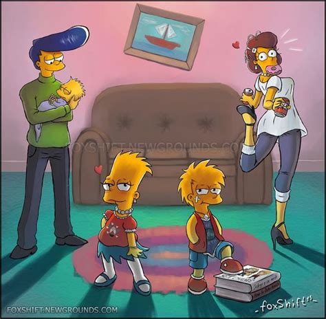Gender Swapped Simpsons You Re Welcome Funny Simpsons Art Simpsons Drawings Kawaii Drawings
