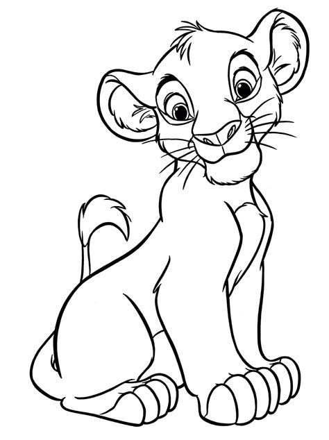 From new releases, to your favorite classics, the past, present, and future are yours. Walt disney Coloring Pages - Simba - personajes de walt disney foto (40004417) - fanpop