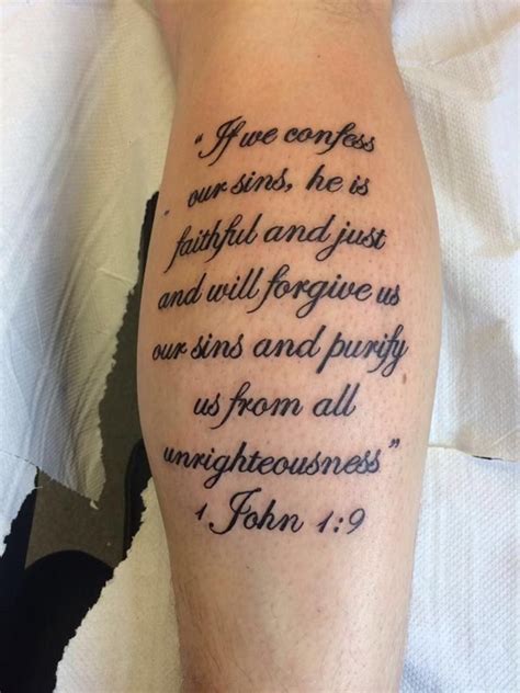 Bible Verse Small Religious Tattoos For Men Best Tattoo Ideas