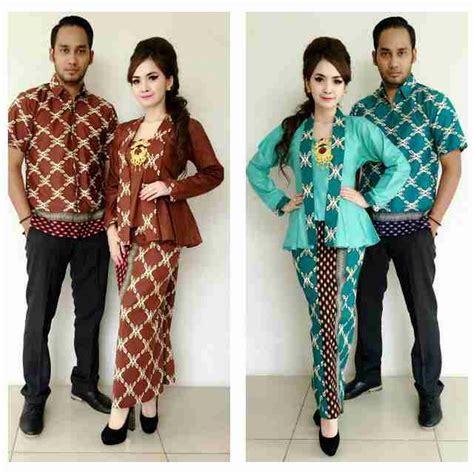 37 model kebaya gamis 2020 untuk pesta pernikahan, tunangan dan wisuda informasi terkait. Jual Baju Batik Couple Rok n Bluss. seragam batik. kebaya couple. baju tunangan. seragam ...