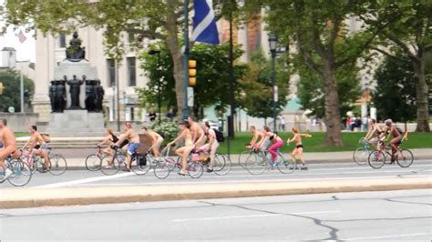 Philly Naked Bike Ride YouTube