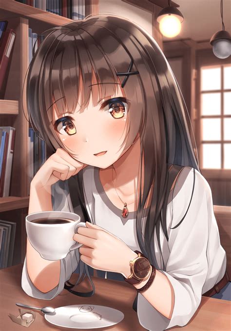 Anime Boy Drink Coffee Temukan Pin Ini Dan Lainnya Di Anime Guys Oleh