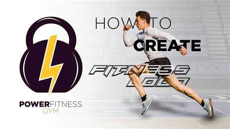 How To Create Fitness Logo By Platinumgraphics Youtube