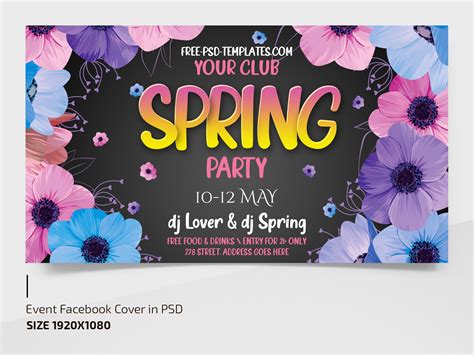 Free Spring Fling Flyer Template On Behance