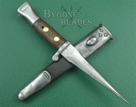 British Ww1 Trench Knife Adapted P1888 Bayonet Bygone Blades