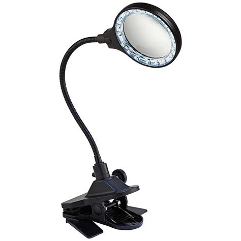 Led Magnifier Gooseneck Clip Light R3986 Lamps Plus