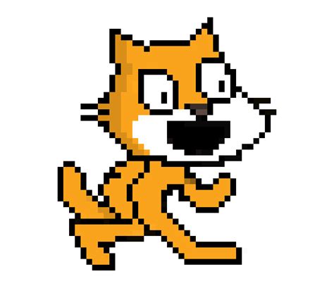 8 Bit Scratch Cat Pixel Art Maker