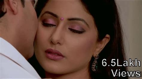 Akshara Naitik Yeh Rishta Kya Kehlata Hai Hina Khan Hot Sexy Romantic Scene In Saree Kiss