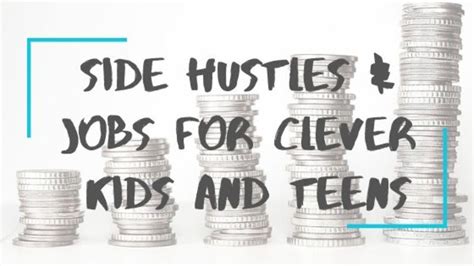 16 Unique Jobs For Clever Kids And Pre Teens To Earn Quick Money
