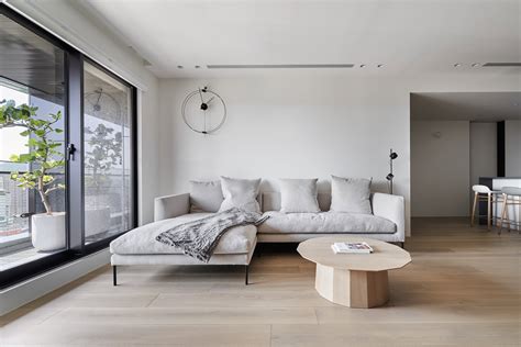 Interior Design Taipei Modern Apartment Shades Of Grey By Ca Design