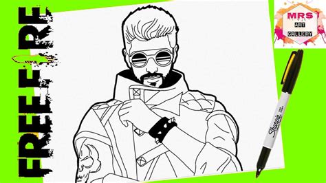 Alok is a male character in free fire, alok ability restores health for teammates and provide increased mobility. DJ ALOK DE FREE FIRE || How to draw dj alok from free fire ...