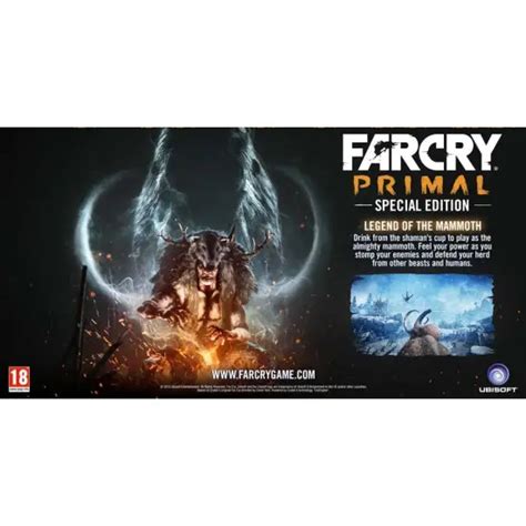 Ubisoft Far Cry Primal Special Edition Pc Disc Pc Physical Dvds