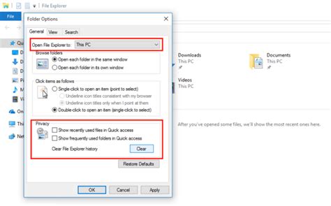How To Disable Quick Access In Windows 10 File Explorer