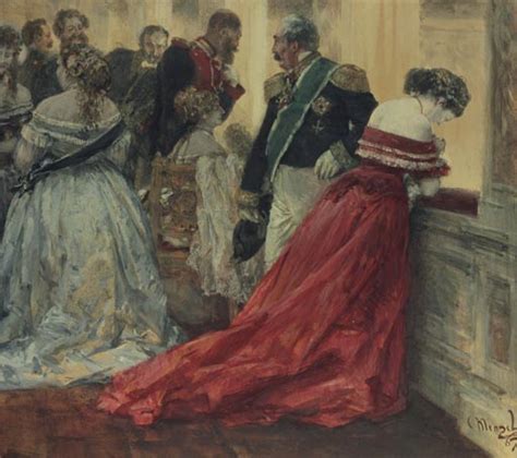 Ballszene Adolph Friedrich Erdmann von M als Kunstdruck oder Gemälde