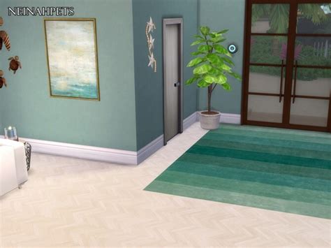 Cascadia Herringbone Wood Flooring By Neinahpets At Tsr Sims 4 Updates