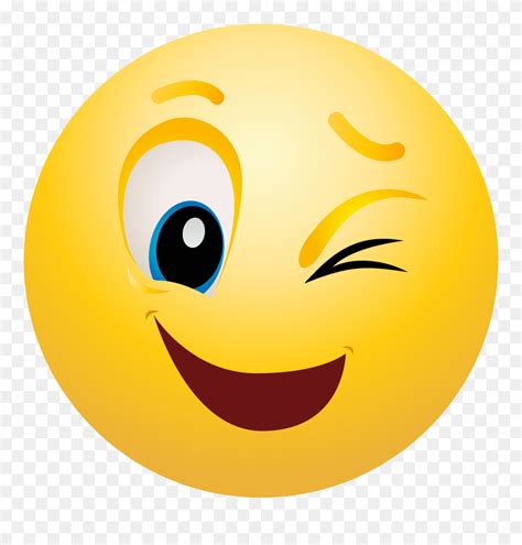Download Emoticon Smiley Wink Emoji Clip Art Png Download 5492520