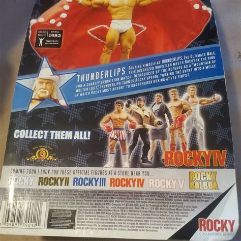 Rocky Iii Action Figure Thunderlips Hulk Hogan Jakks Pacific 2007