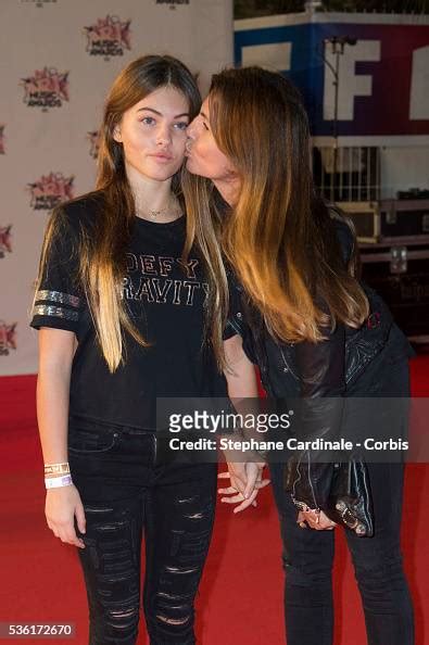 Veronika Loubry And Her Daughter Thylane Blondeau Arrive At The 17th News Photo Getty Images