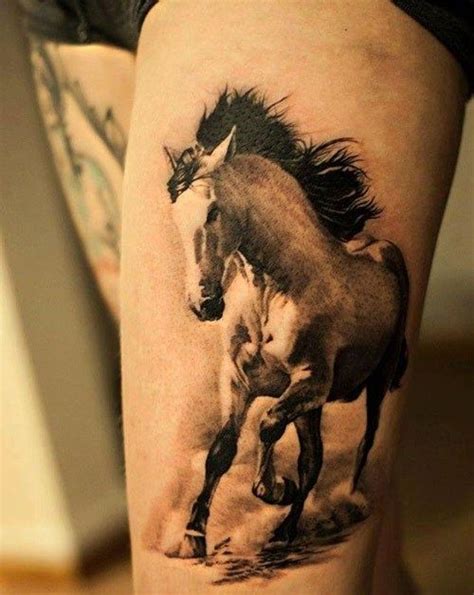 19 Enchanting Beautiful Horse Tattoos And Their Spiritual Meaning