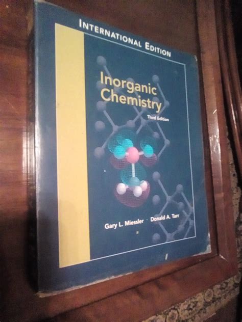 Inorganic Chemistry Third Edition Pearson International Edition