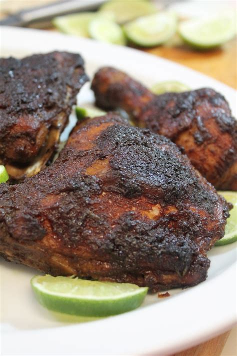 Although traditional tandoori chicken is cooked in a clay oven (called a tandoor), this recipe is just as delicious. Homemade Jamaican Jerk Chicken | I Heart Recipes