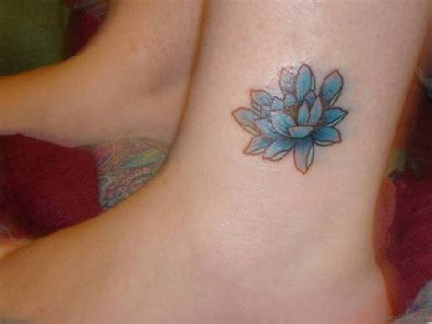 35 Cute Lotus Tattoos On Ankle