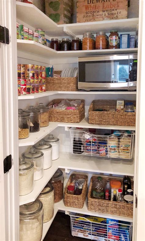 Pantry Organization Kitchen Pantry Design Pantry Makeover Corner