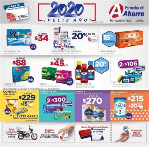 Farmacias Del Ahorro Catálogo De Ofertas Y Promociones Enero 2020