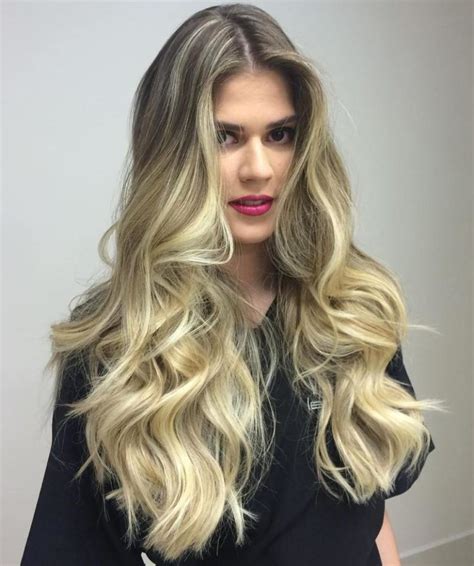 Stilvolle Frisuren F R Langes Blondes Haar Stylestate De