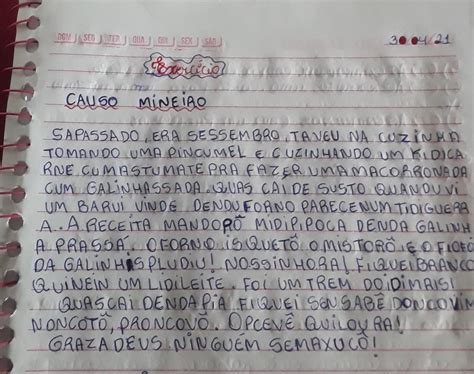 Causo Mineiro Texto Correto