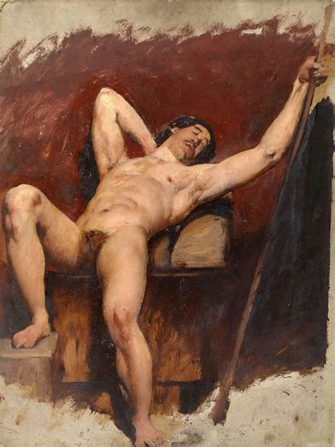 Reclining Male Nude William Etty