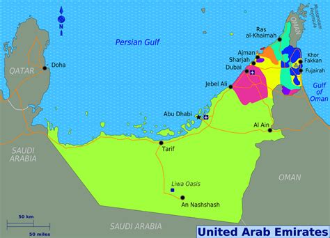 Where Is Dubai Located On The World Map North Port Florida Map