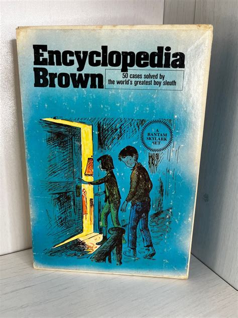 Encyclopedia Brown By Donald Sobol Box Set Books 1 6 Etsy Uk