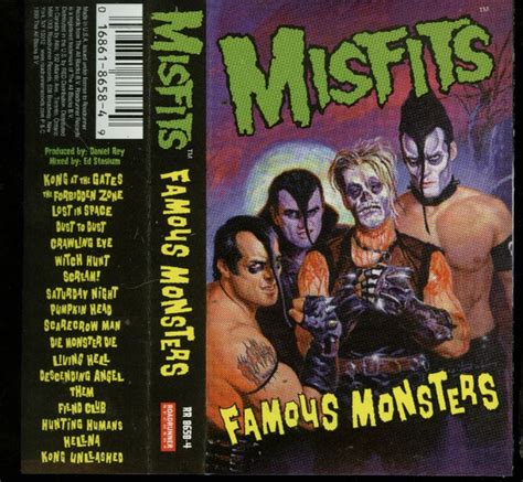 Misfits Famous Monsters 1999 Clear Shell Cassette Discogs