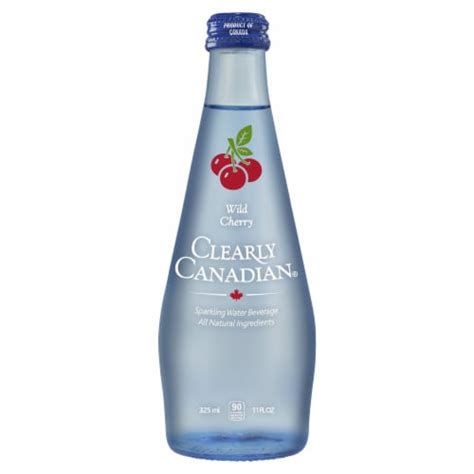 Clearly Canadian® Wild Cherry Sparkling Water Beverage 11 Fl Oz Fred
