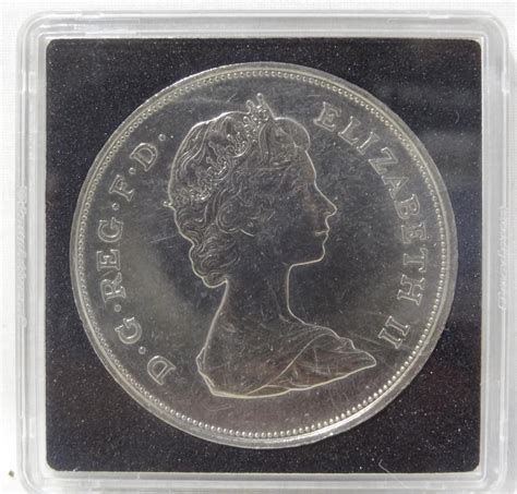 1981 Prince Charles And Lady Diana 1 Crown Coin