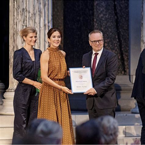 1 september 2019 princess mary attends the carlsberg foundation s annual banquet and research