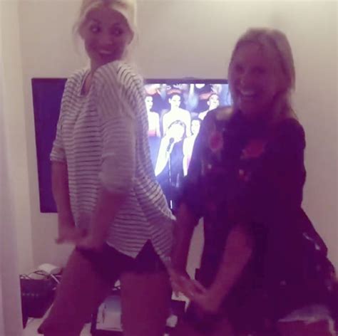 Holly Willoughby Strips To Hotpants And Grinds On Bradley Walshs Wife