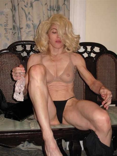 麦当娜Madonna Naked 相片