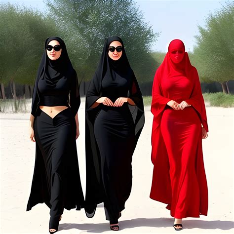 Iranian Woman With A Chador Hijab Bikini Three Girl Arthubai
