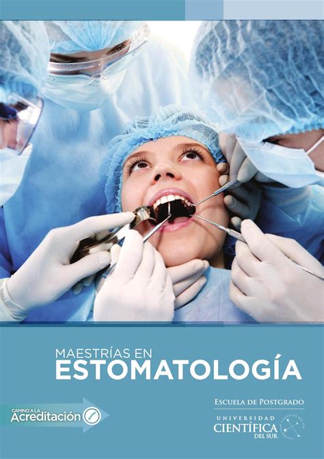 Maestrías En Estomatología By Universidad Científica Del Sur Issuu