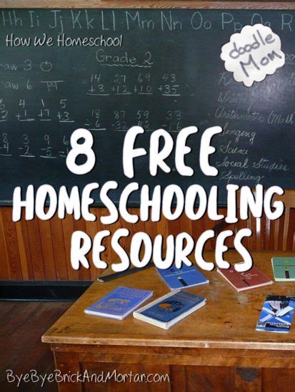 8 Free Homeschooling Resources Doodlemoms Homeschooling Life