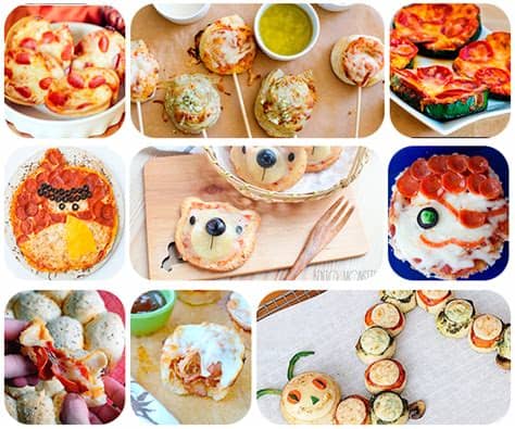 Cortezas de pan lactal 1 huevo 1 medida de azúcar margarina para el molde preparación: 9 recetas divertidas de pizza | Pequeocio.com