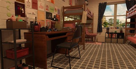 FG College Dorm Bundle Daz 3D