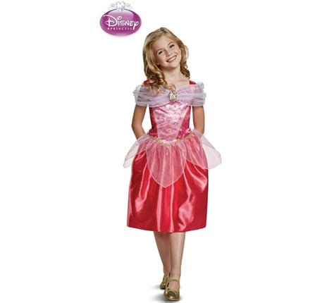 Disfraz De Princesa Aurora Bella Durmiente Classic Para Niña