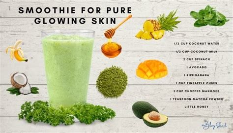 Smoothie For Pure Glowing Skin My Blog Street